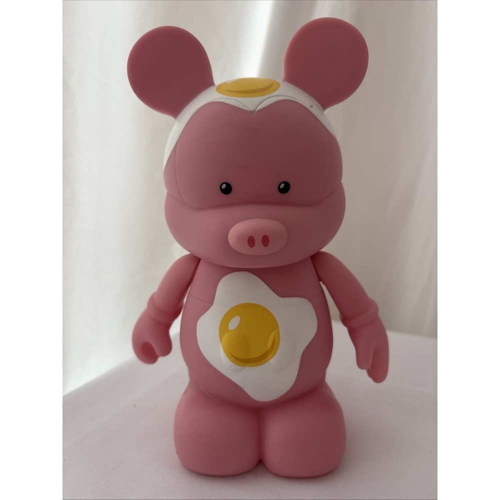 Disney Limited Edition Vinylmation Urban #2 Ham & Eggs Pink 9 Inch Figure Rare